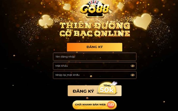 Hướng dẫn đăng ký GO88 cho người mới